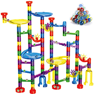 Gifts2U Marble Run Sets Kids, 122 PCS Marble Race Track Game