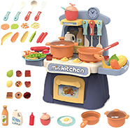 Gifts2U Kitchen Toys with Sound, Portable Kitchen Playsets M