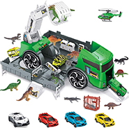 Gifts2U Deformed Truck Toys Cars Dinosaur Transport Carrier 